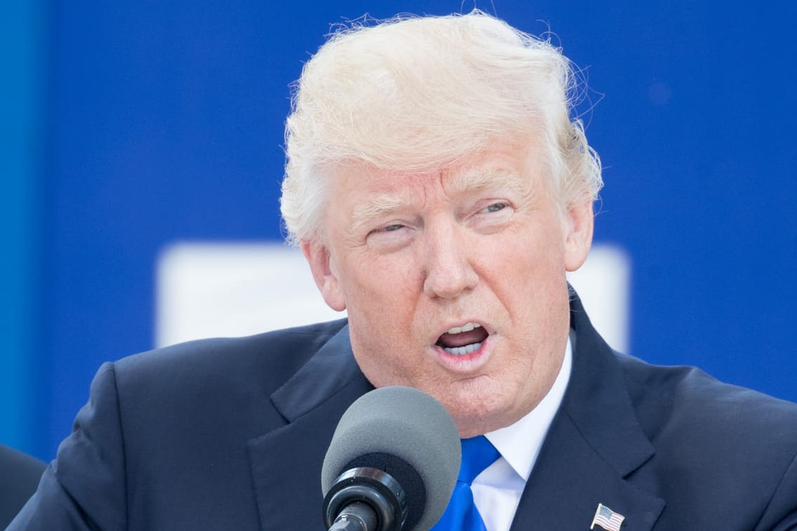 Donald Trump trifft beim Nato-Gipfel nicht immer den diplomatischsten Ton.
