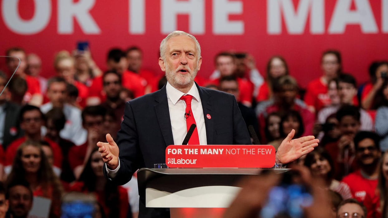 Der Labour-Vorsitzende Jeremy Corbyn