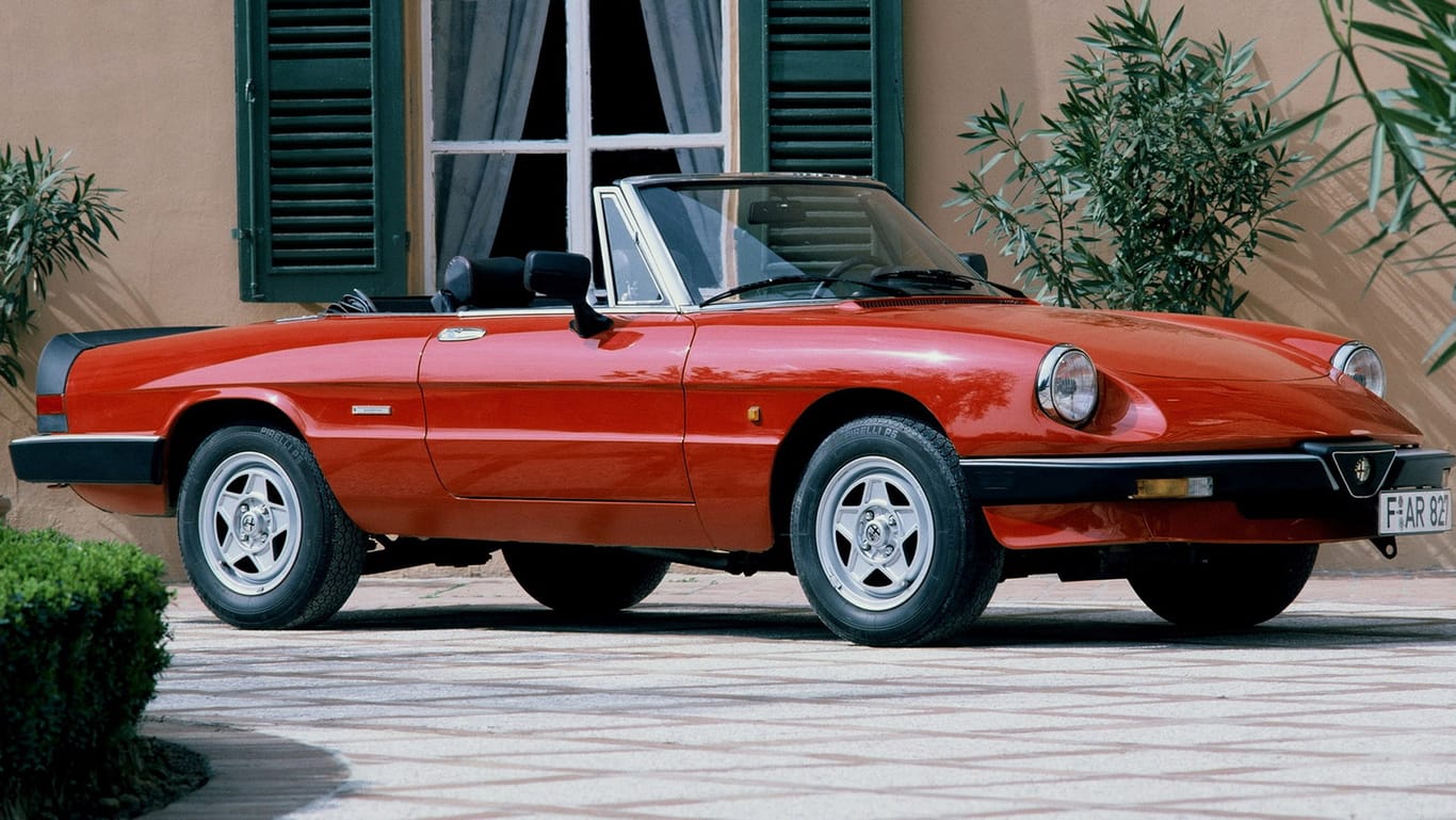 Der Spider von Alfa Romeo ist beliebt, besonders die dritte Generation.
