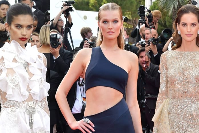 Sara Sampaio, Toni Garrn und Izabel Goulart waren die Hingucker der Filmfestspiele.