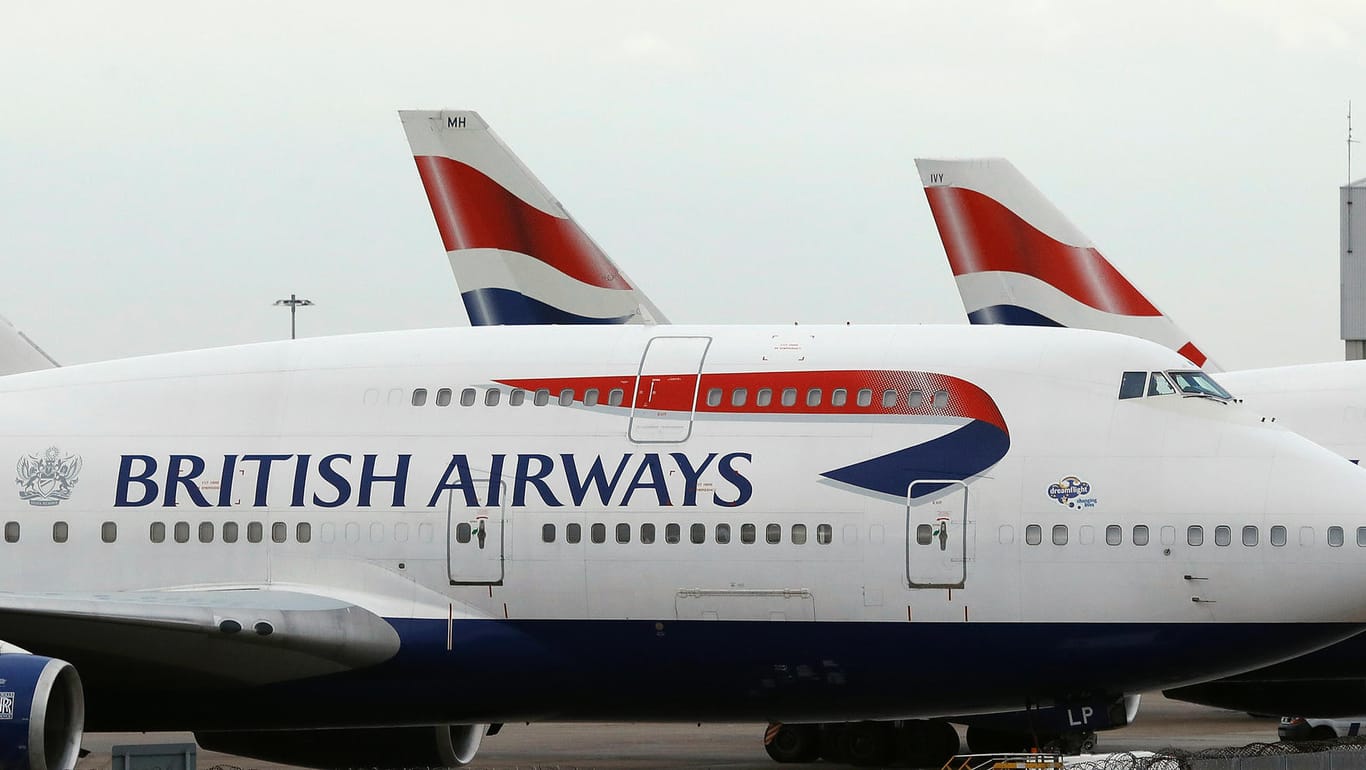 Die Flugzeuge von Großbritanniens größter Fluggesellschaft bleiben vielfach am Boden.