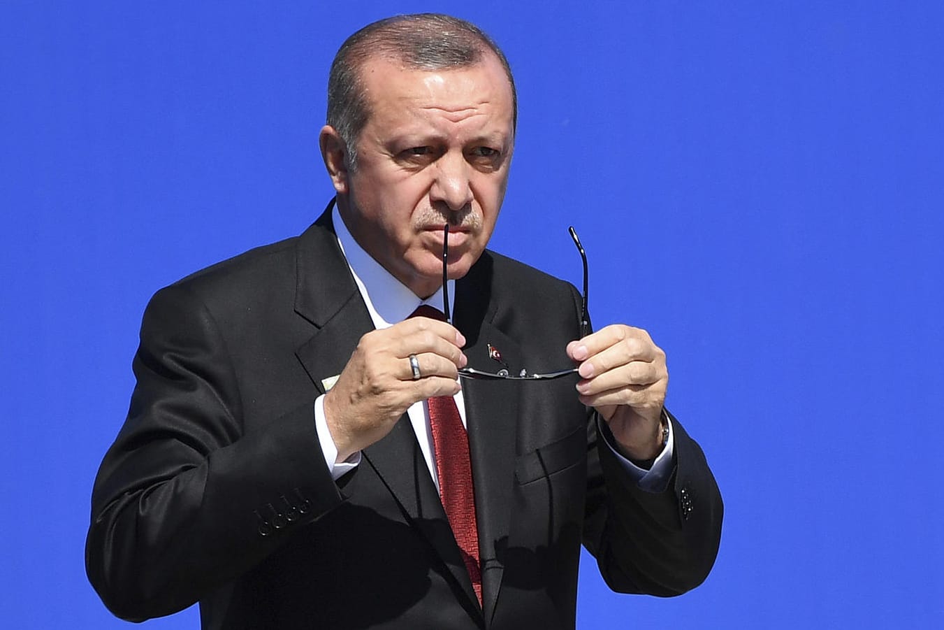 Erdogan kommt in Brüssel zum Treffen der Staats- und Regierungschefs der Nato-Staaten.