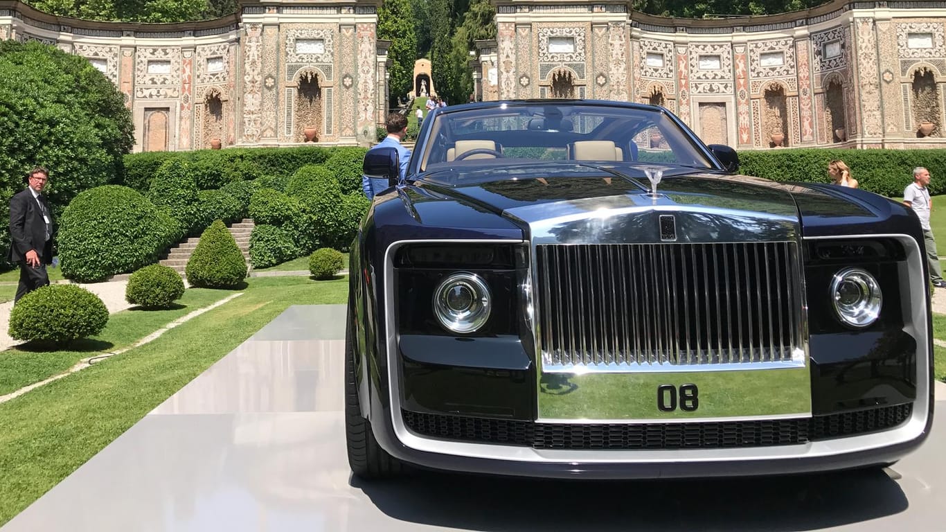 Der Rolls-Royce Sweptail ist ein Einzelstück, dessen Preis auf bis zu zwölf Millionen britische Pfund taxiert wird.
