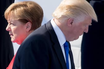 Angela Merkel hat sich klar von Donald Trumps Politik distanziert.