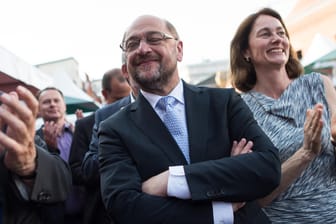 SPD-Kanzlerkandidat Martin Schulz beim Fest der Partei-Zeitschrift "Vorwärts".