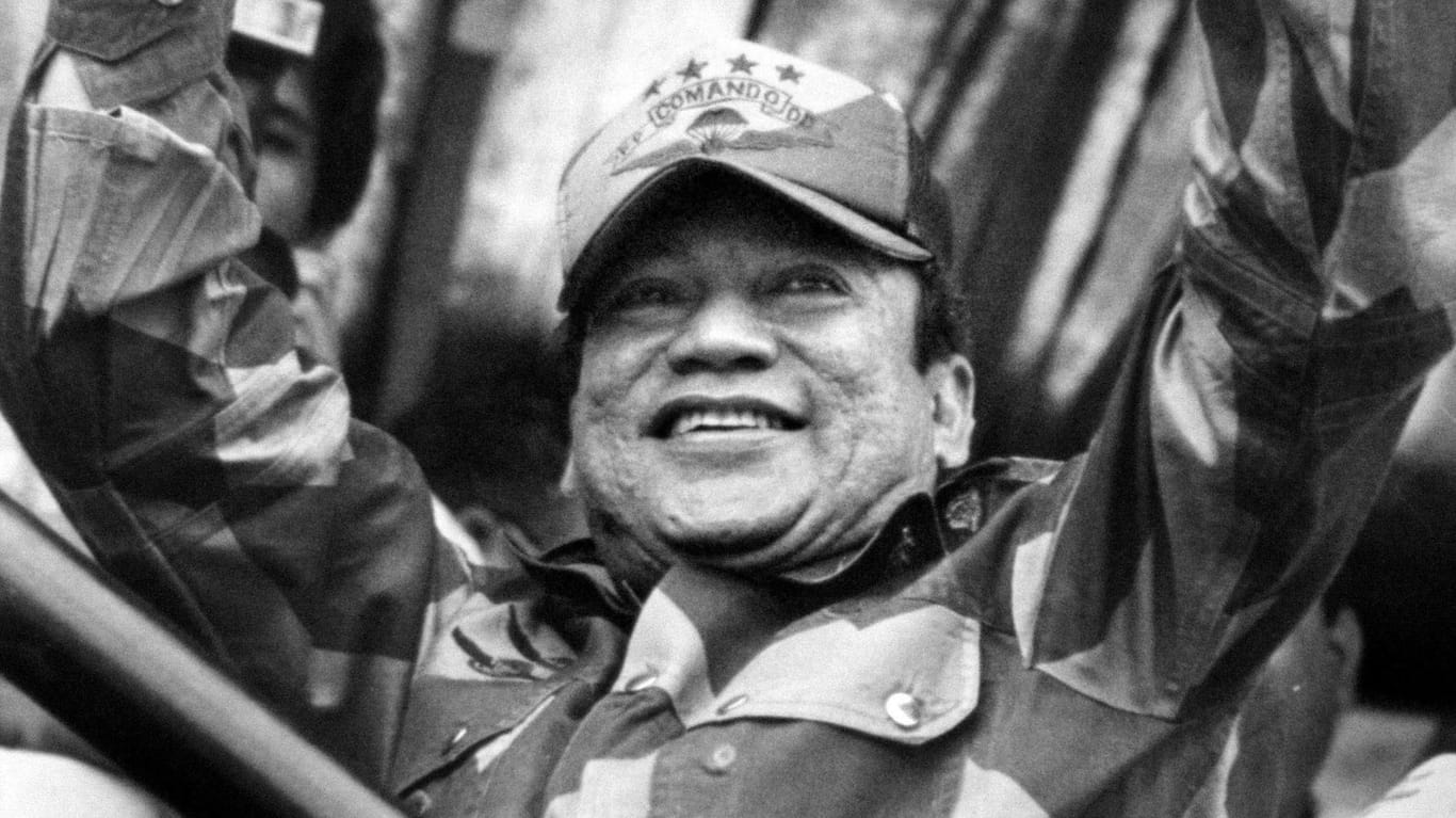 Nach einer US-Invasion im Jahr 1989 wurde der frühere panamaische Diktator Manuel Noriega gestürzt.