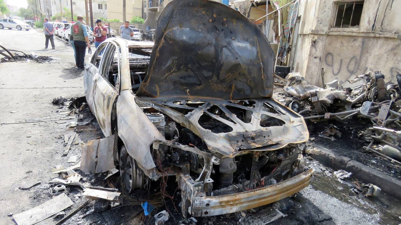 Im Zentrum der irakischen Hauptstadt ist eine Autobombe explodiert. (Archivaufnahme vom 29. April 2017)