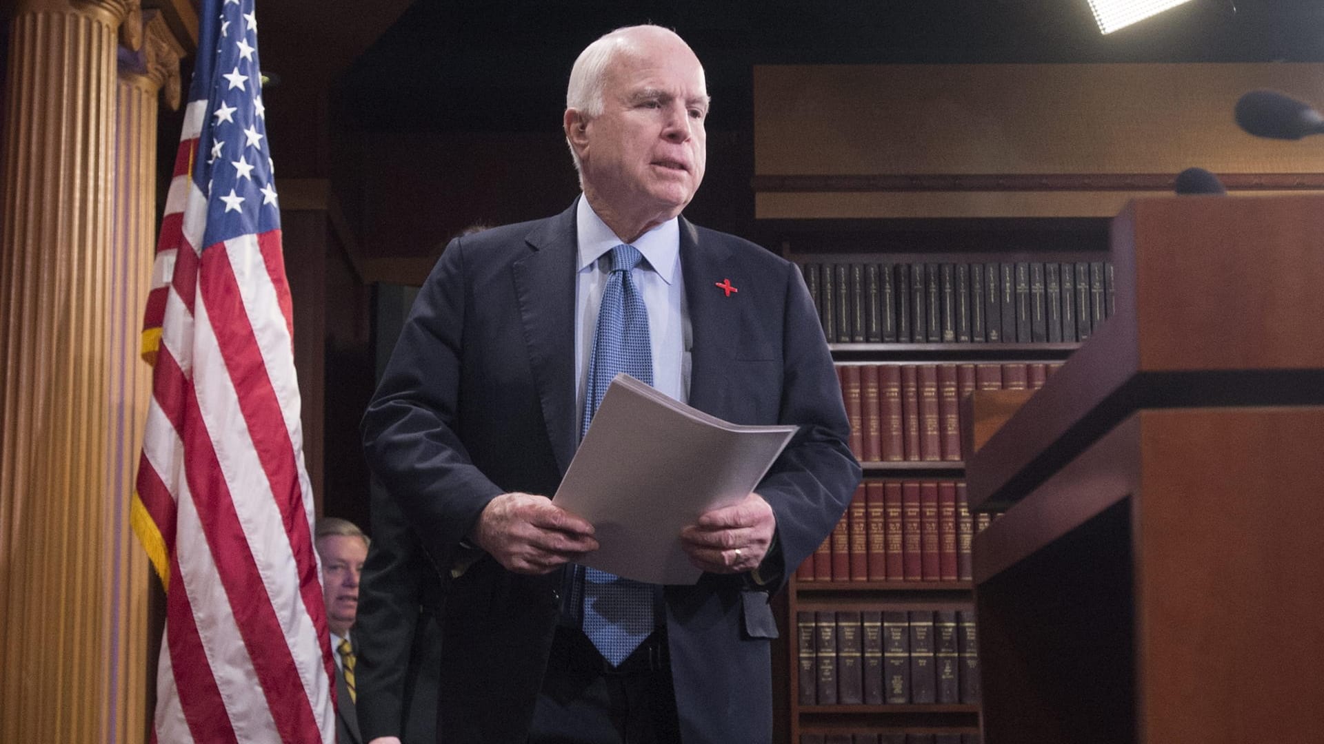 John McCain trat bei US-Präsidentschaftswahl 2008 gegen Barack Obama an.
