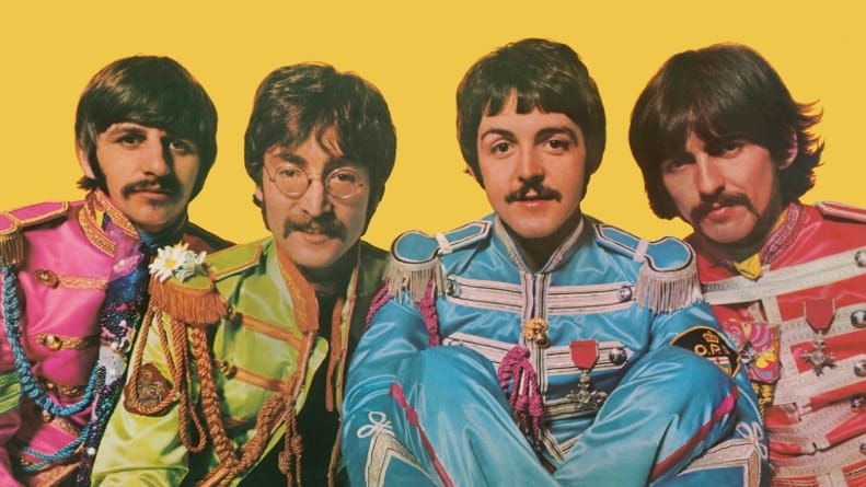 Zum 50 jährigen Jubiläum legen the Beatles "Sgt. Pepper" neu auf. Zum 50 jährigen Jubiläum legen the Beatles "Sgt. Pepper" neu auf.