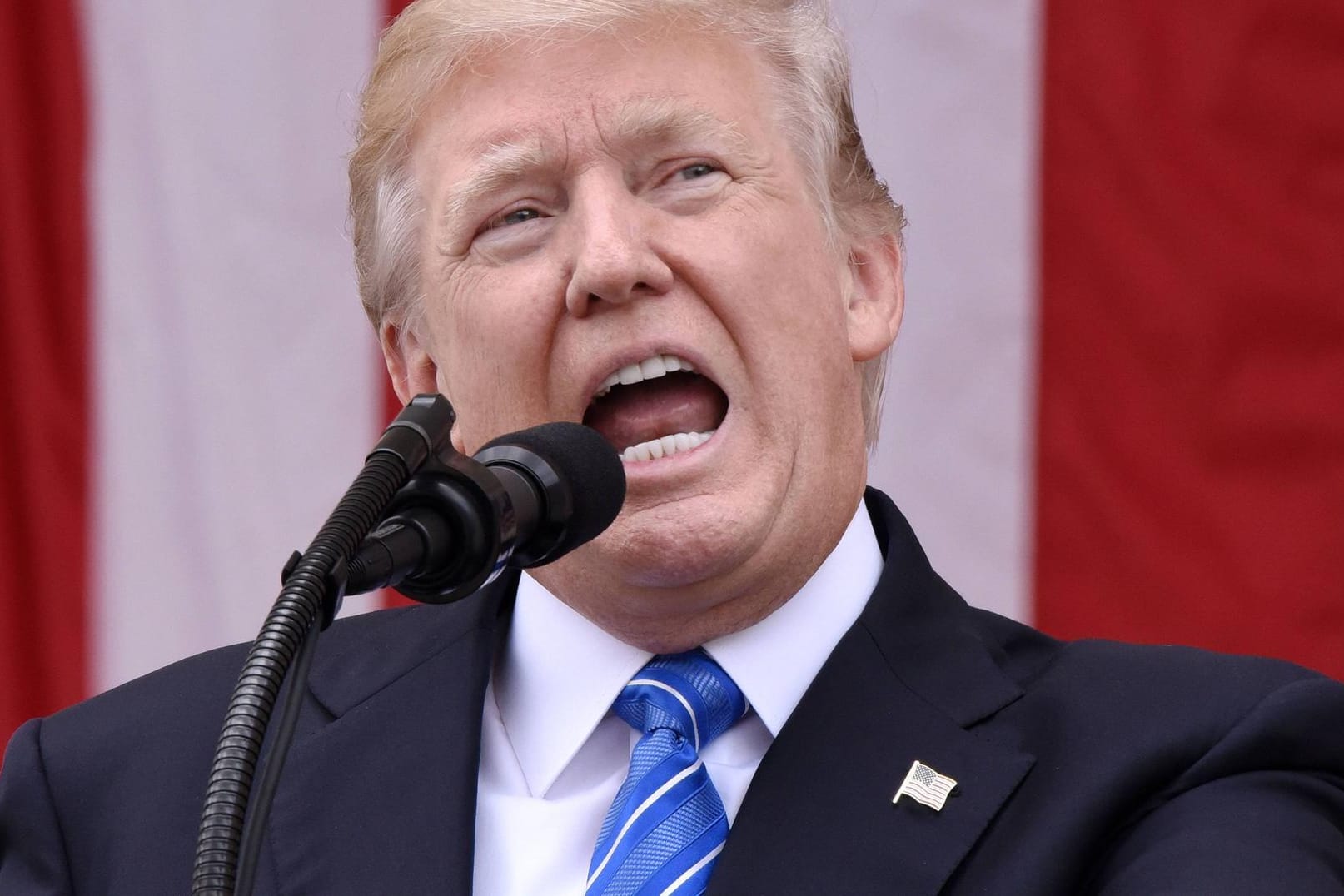 Nach der heftigen Kritik Deutschlands an der US-Politik schlägt Präsident Donald Trump zurück.