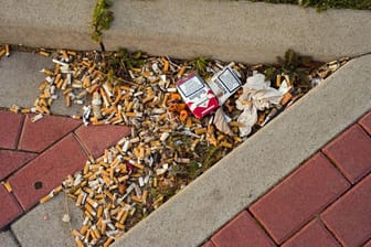 Zehn der 15 Milliarden Zigaretten, die täglich verkauft werden, landen in der Umwelt.