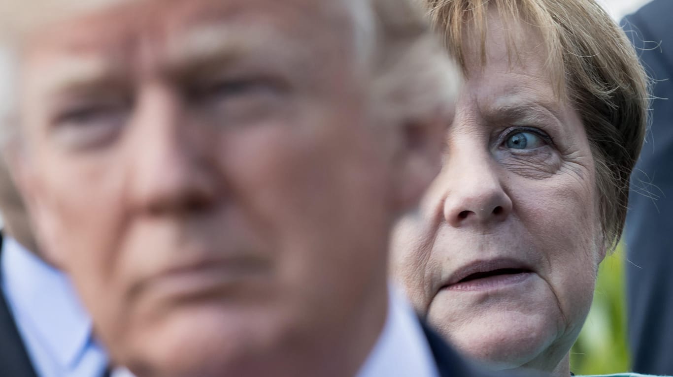 Für das Weiße Haus läuft zwischen Trump und Merkel alles bestens.