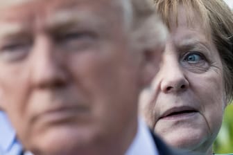 Für das Weiße Haus läuft zwischen Trump und Merkel alles bestens.