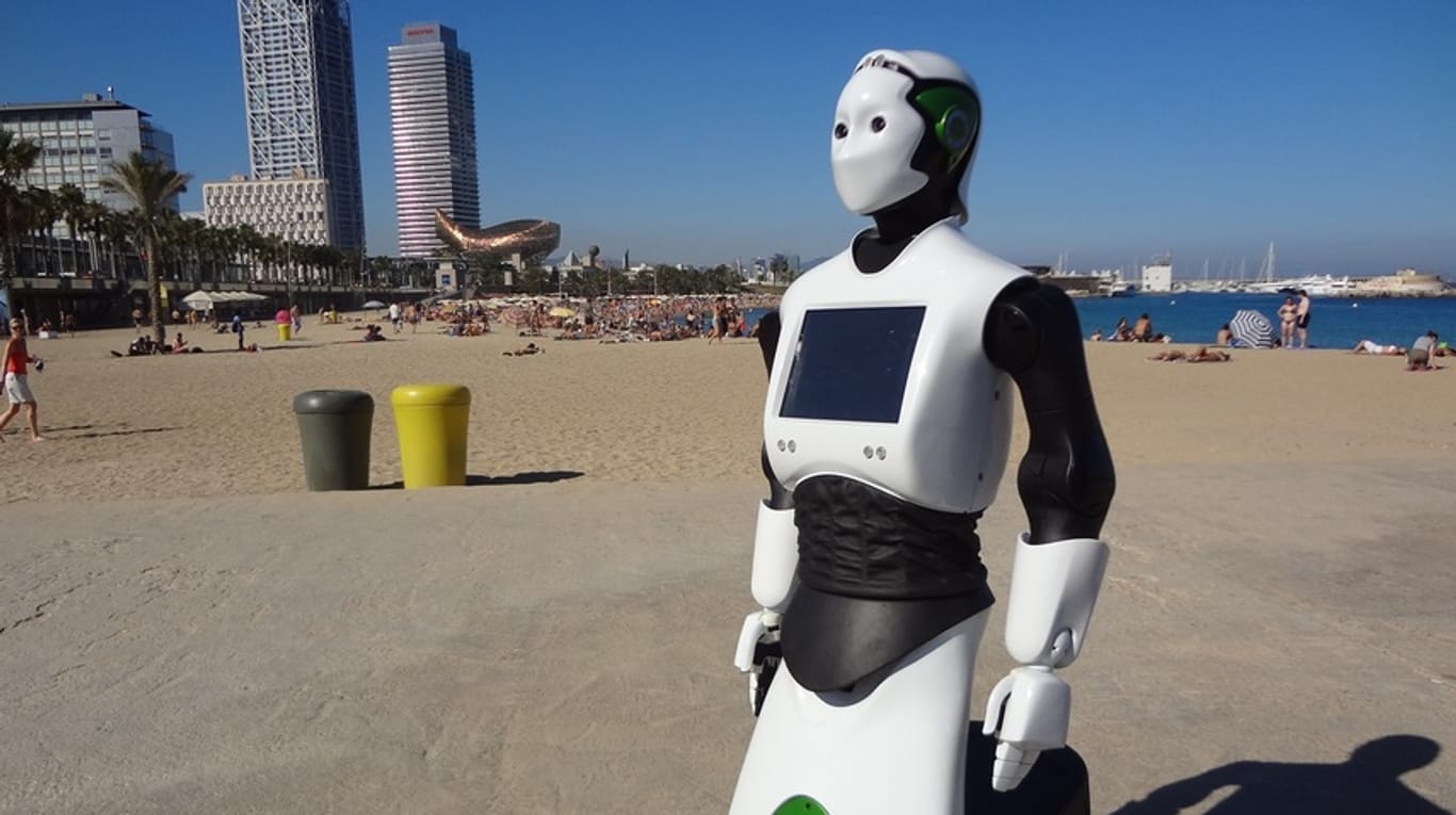 Roboter "REEM" soll in bald Dubai eingesetzt werden.