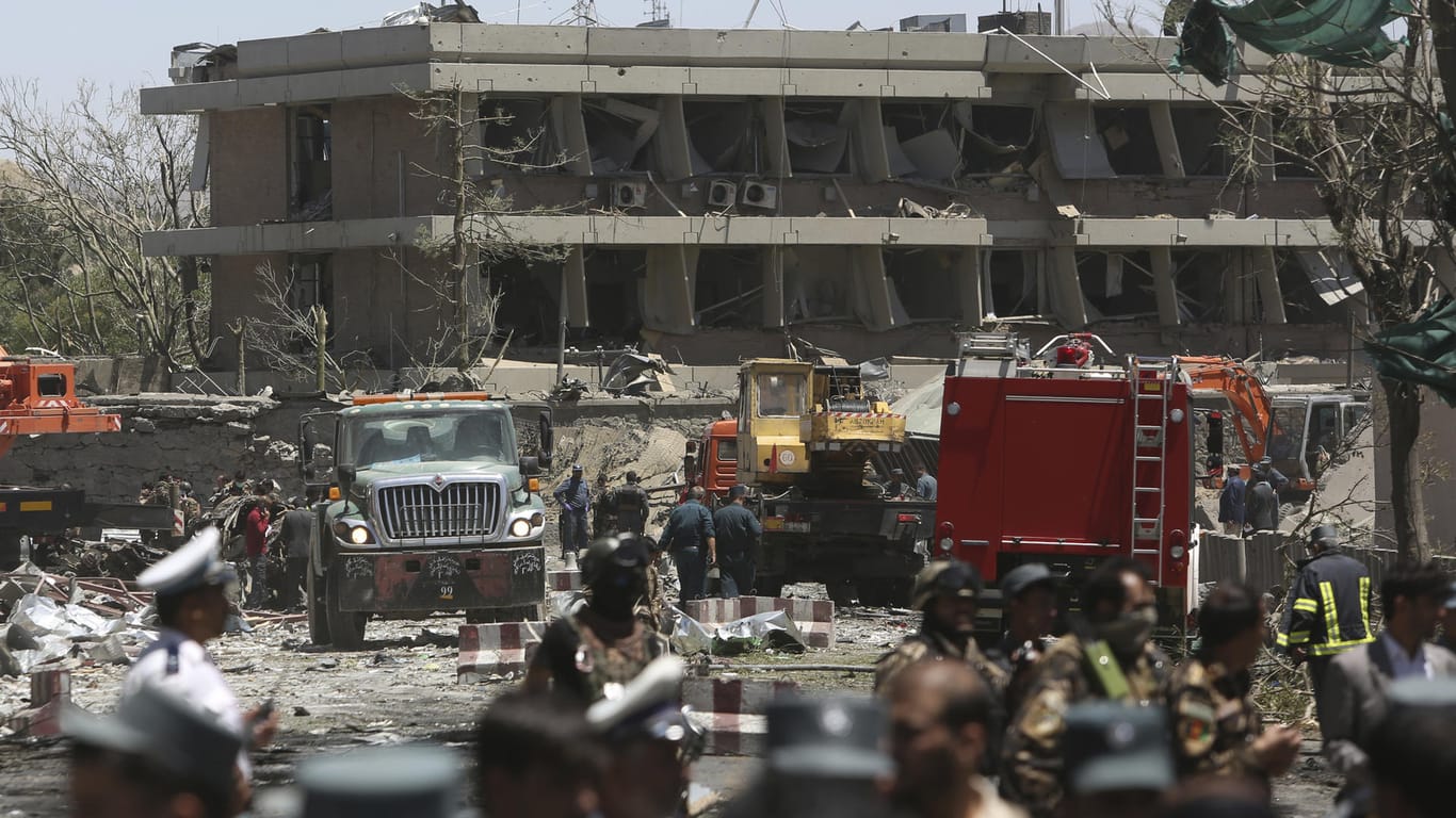 Bombe beschädigt deutsche Botschaft in Kabul schwer