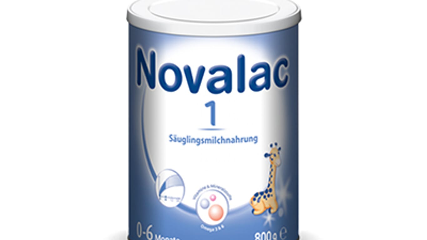 Säuglingsnahrung von Novalac wird zurückgerufen