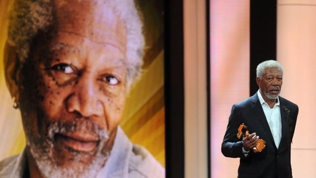 Morgan Freeman erhielt 2012 eine Goldene Kamera für sein Lebenswerk.