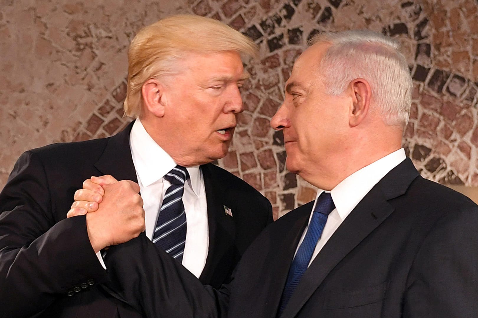US-Präsident Donald Trump mit Präsident Benjamin Netanjahu in Israel