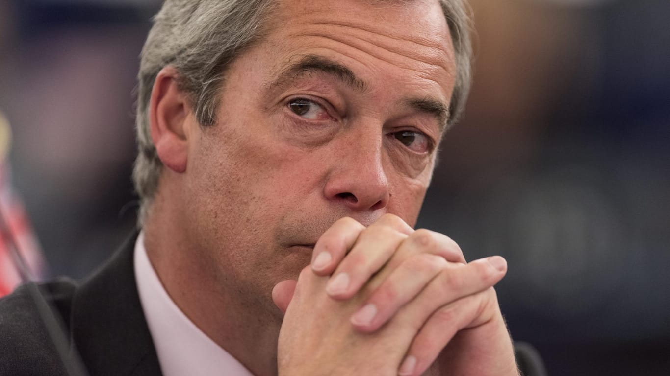 Der frühere Chef der UK Independence Party (UKIP) Nigel Farage.