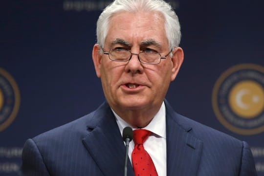 US-Außenminister Rex Tillerson sieht den Ausstieg aus dem Pariser Klimaabkommen als "eine politische Entscheidung".