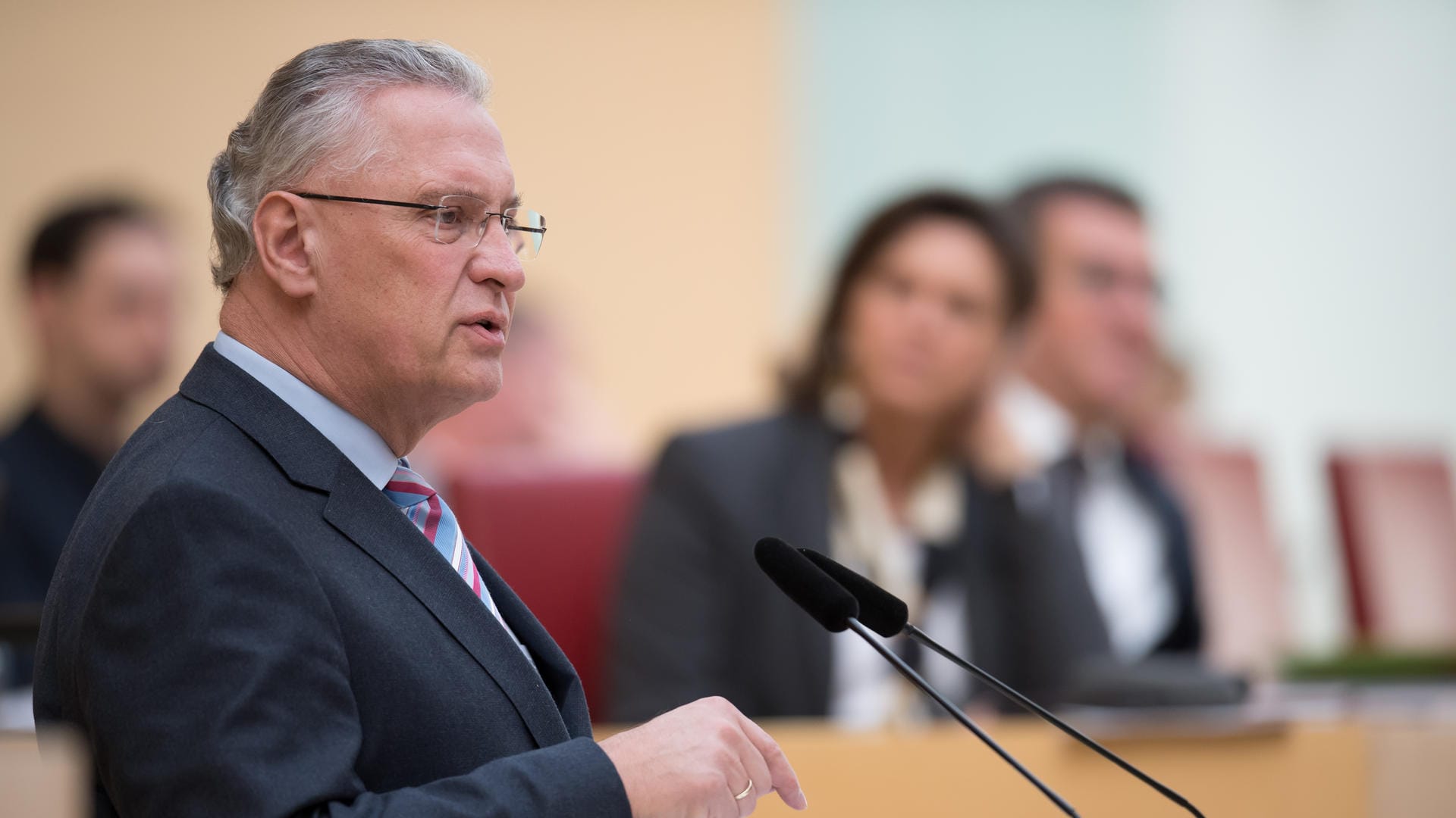 Der bayerische Innenminister Joachim Herrmann (CSU).