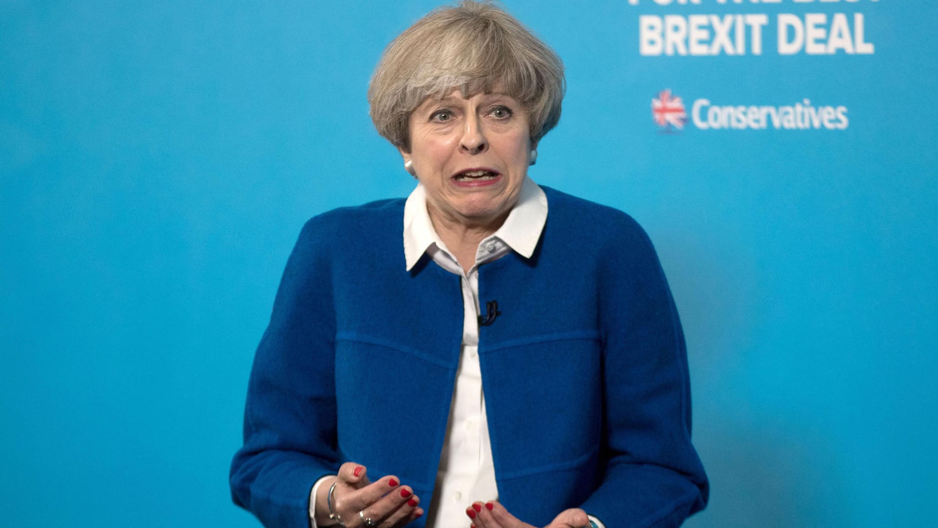 Die britische Premierministerin Theresa May.