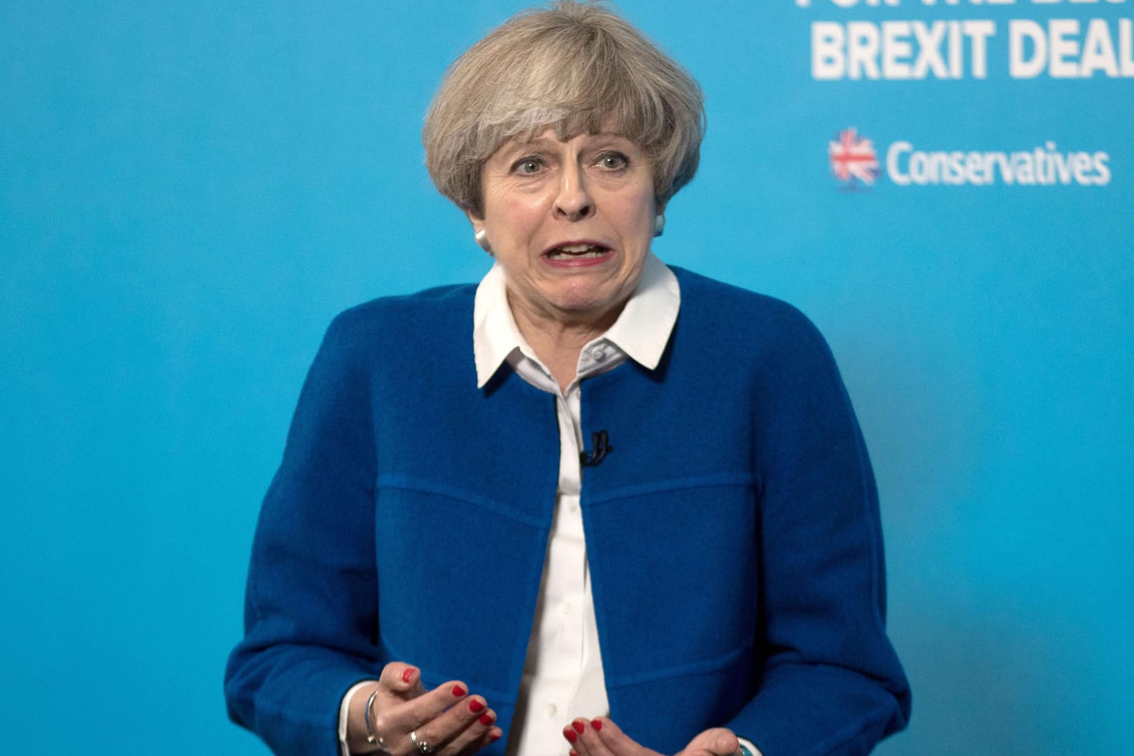 Die britische Premierministerin Theresa May.