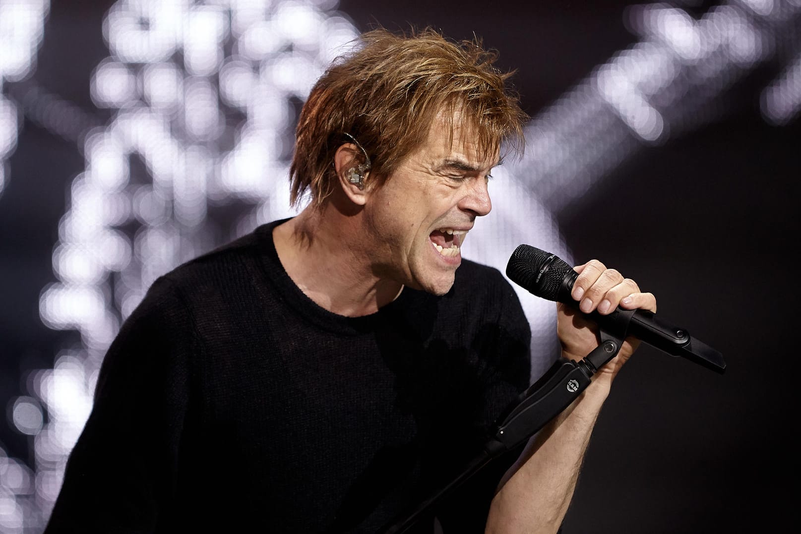 Sänger Campino trat mit der deutschen Punkband "Die toten Hosen" auf dem Musikfestival auf.