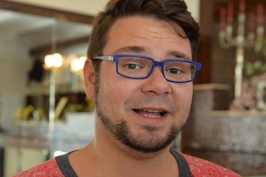 Thomas Drechsel dreht nach seinem Sturz bereits wieder.