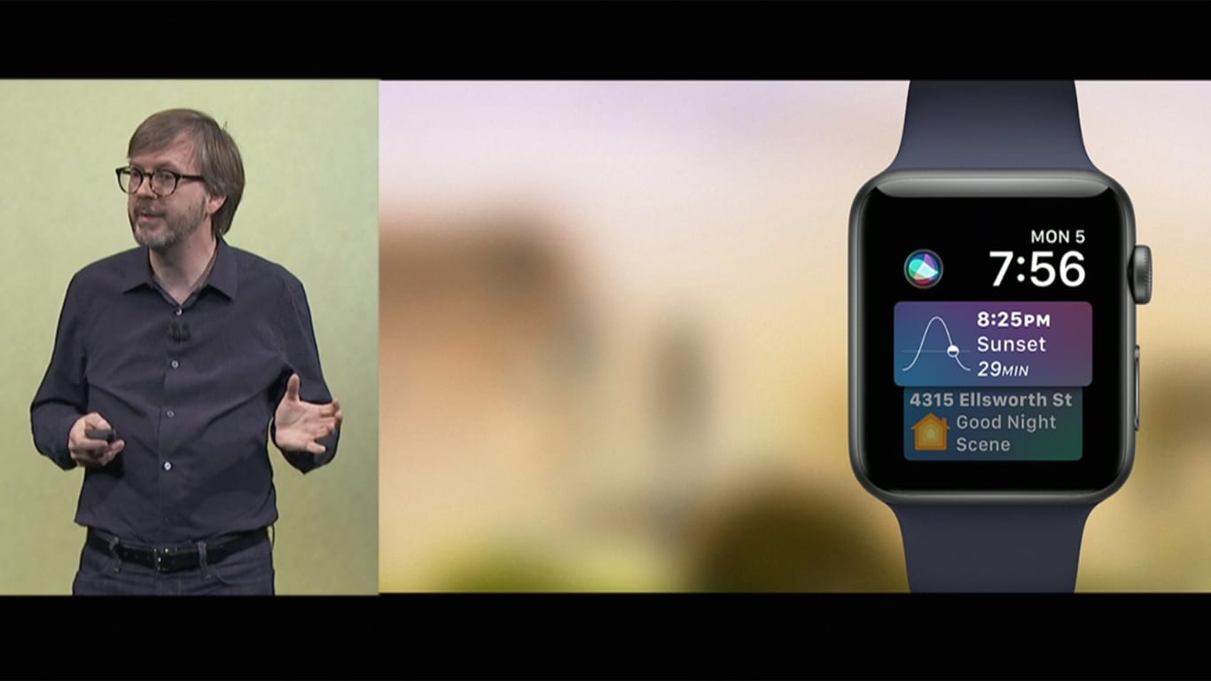 Neuerungen für die Apple Watch werden vorgestellt.