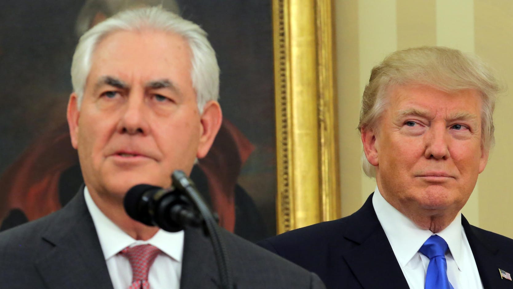 Außenminister Rex Tillerson soll für die US-Regierung die diplomatischen Beziehungen mit Russland reparieren. Außenminister Rex Tillerson soll für die US-Regierung die diplomatischen Beziehungen mit Russland reparieren.