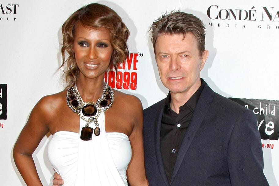Iman und David Bowie hätten in diesem Jahr Silberhochzeit gefeiert.