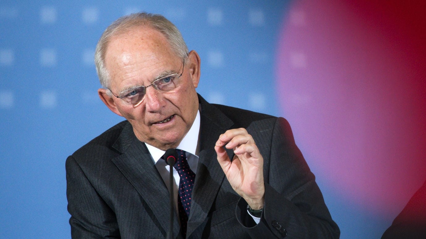 Bundesfinanzminister Wolfgang Schäuble (CDU)