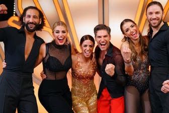 Massimo Sinató und Angelina Kirsch, Vanessa Mai und Christian Polanc sowie Ekaterina Leonova und Gil Ofarim stehen im "Let's Dance"-Finale.