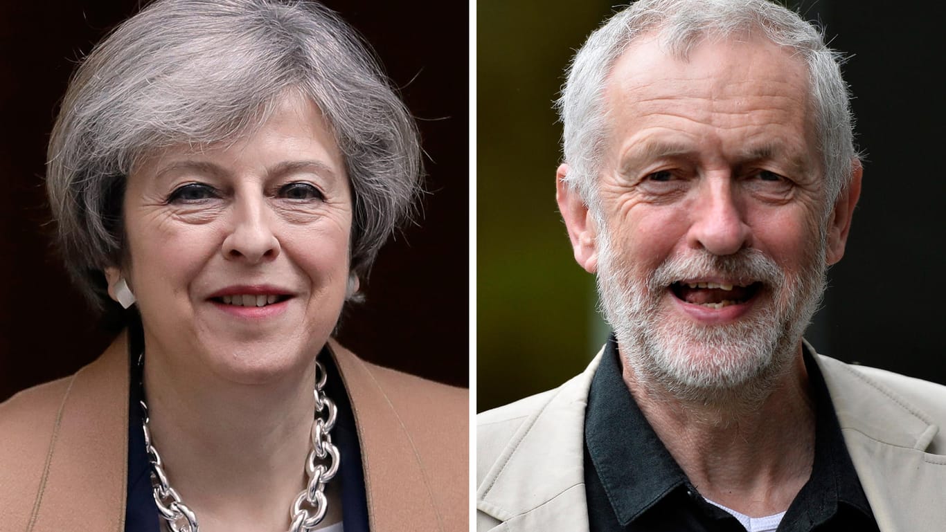 Kann Jeremy Corbyn der amtierenden Premierministerin Theresa May wirklich gefährlich werden?