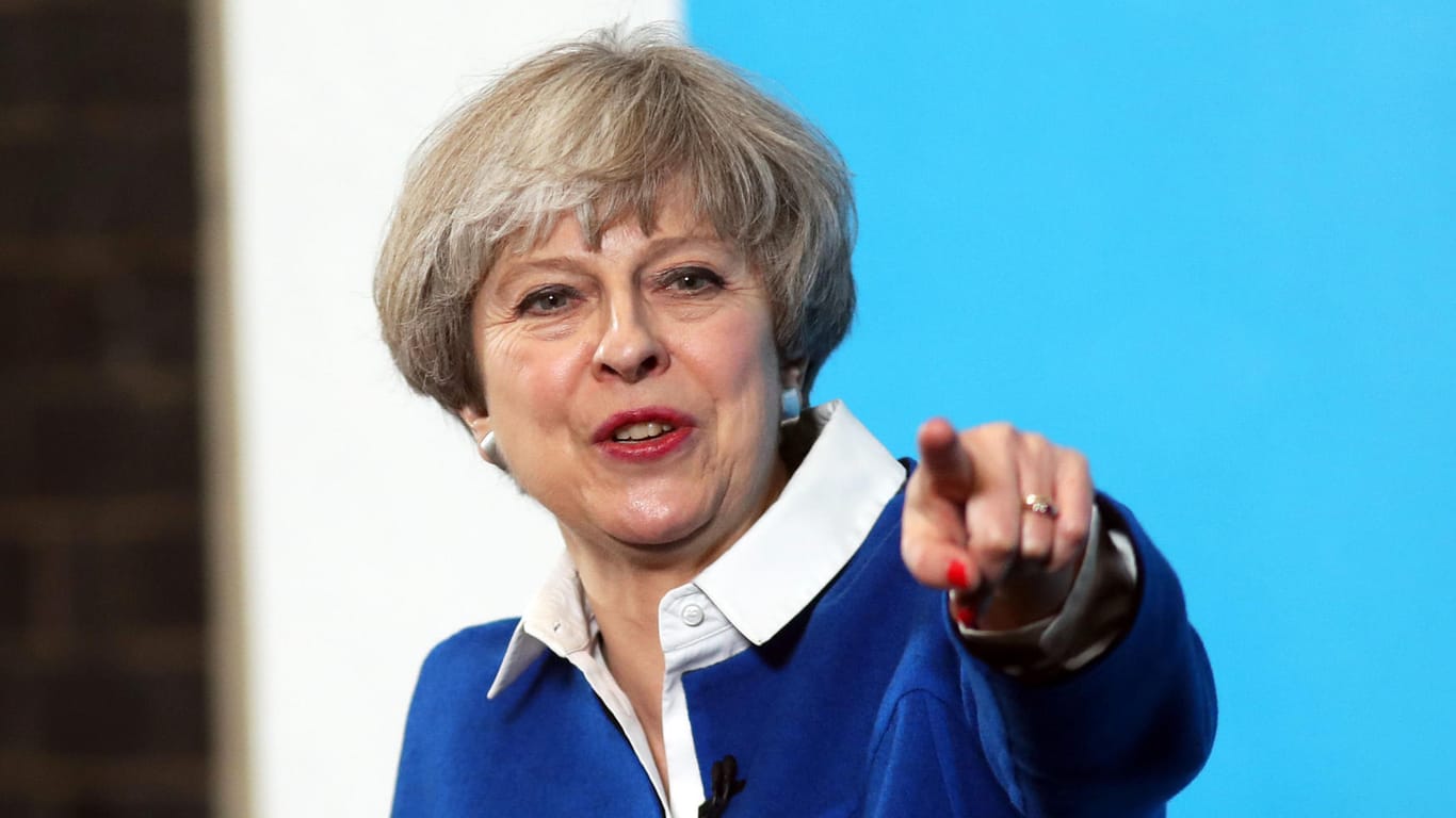 Premierministerin Theresa May hat die Wahl in Großbritannien gewonnen.