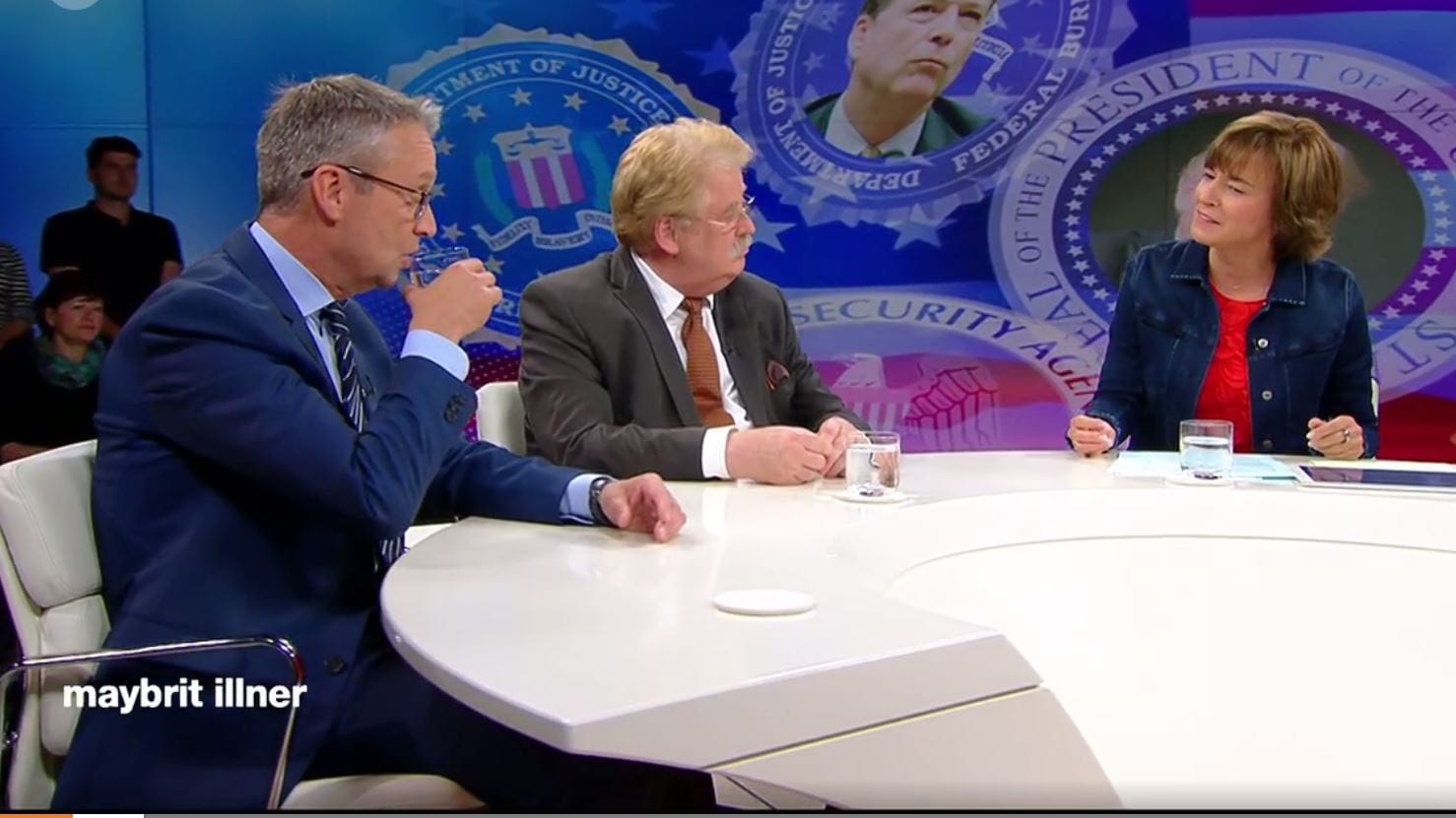 Steingart, Brok, Illner: Der Talk wollte nicht zünden. Steingart, Brok, Illner: Der Talk wollte nicht zünden.