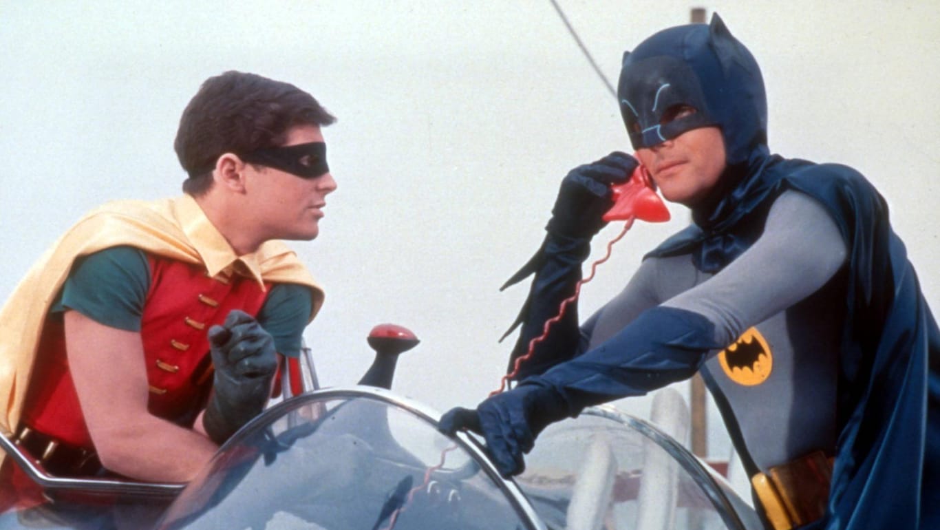 Batmans treuer Begleiter Robin wurde in der Serie von Burt Ward verkörpert.