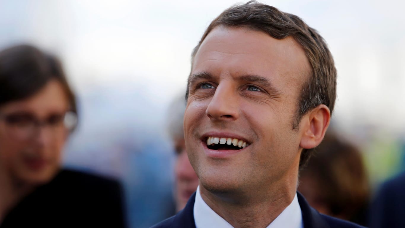 Er ist der neue politische Superstar Frankreichs: Präsident Emmanuel Macron.