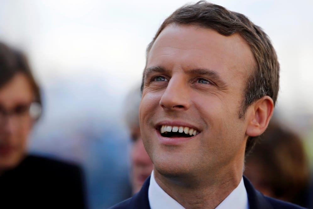 Er ist der neue politische Superstar Frankreichs: Präsident Emmanuel Macron.