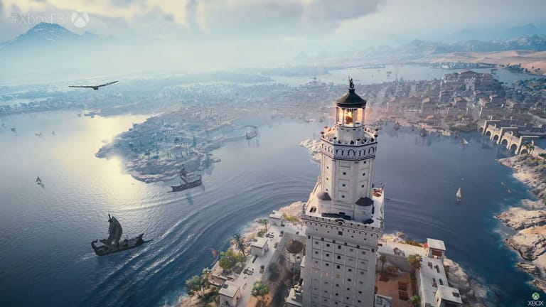 Xbox OneX spielt Ubisofts Assassins Creed: Origins in 4K