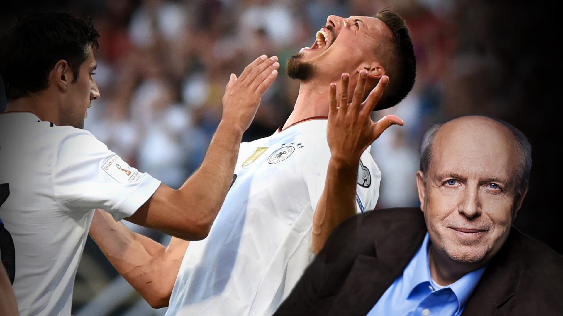Sandro Wagner traf gegen San Marino dreimal und lässt sich hier von Lars Stindl feiern. Reiner Calmund ist begeistert von der Breite des deutschen Kaders. Sandro Wagner traf gegen San Marino dreimal und lässt sich hier von Lars Stindl feiern. Reiner Calmund ist begeistert von der Breite des deutschen Kaders.