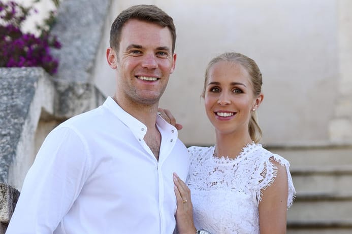 Manuel Neuer und Nina heirateten in Italien.