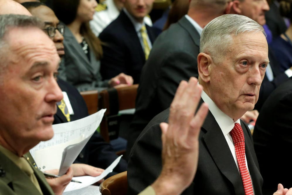 Die Forderungen des ehemaligen Marinegeneral und amtierenden US-Verteidigungsministers James Mattis stießen selbst bei den Demokraten auf Zustimmung.