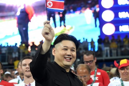 Nordkoreas Diktator Kim Jong-un als WM-Gastgeber? Eigentlich schwer vorstellbar.