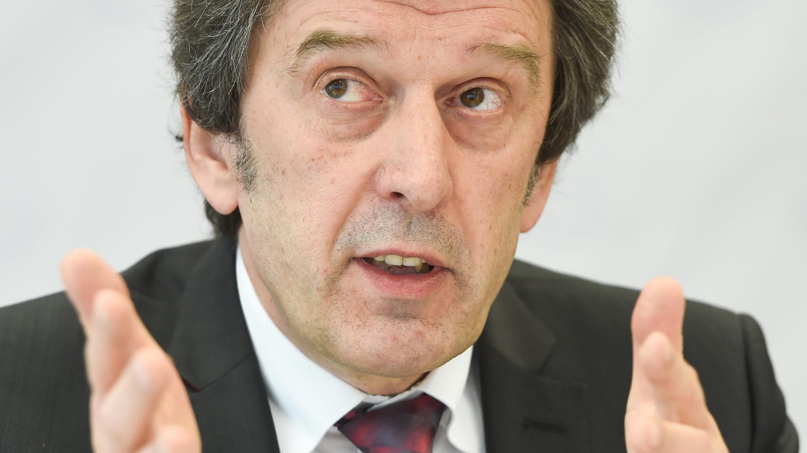 Johannes Kunz, Leiter des Landeskriminalamtes: "Die Lage war schon sehr ernst."