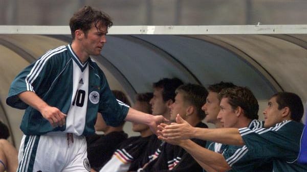 Bayern-Routinier Lothar Matthäus war einer von drei Bayern-Stars im DFB-Kader.