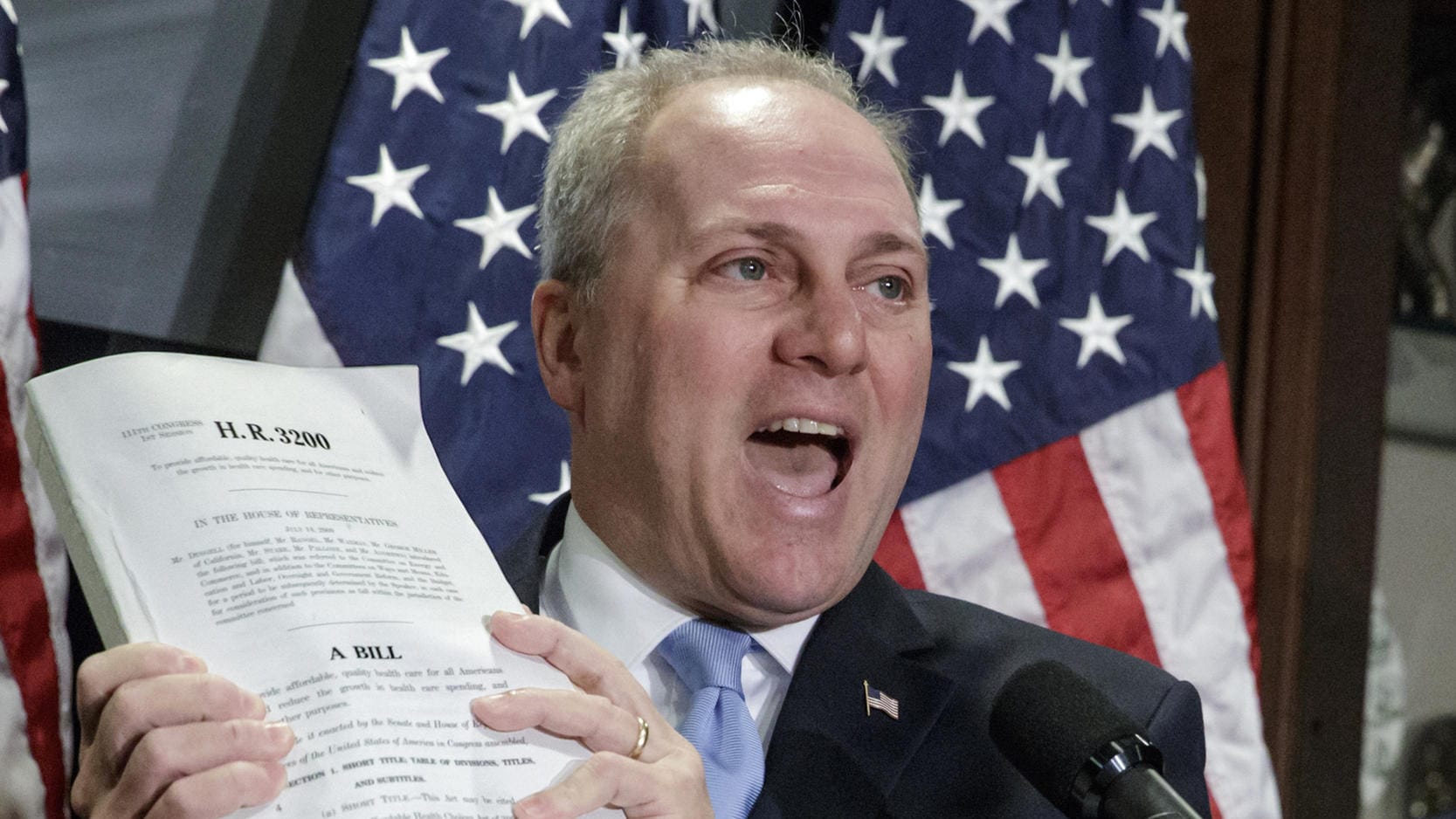 Steve Scalise ist die Nummer drei der republikanischen Partei.