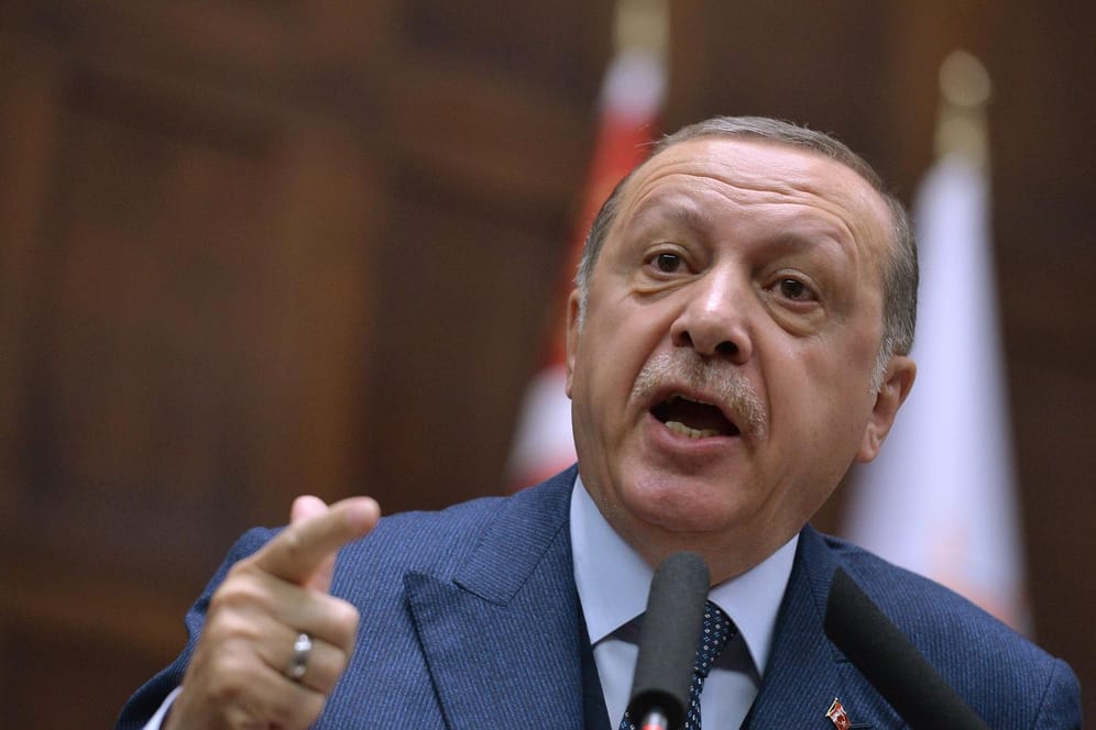 Erdogan in der Kritik, seine Security am Pranger: Videos zeigen, wie sie auf Demonstranten losging.