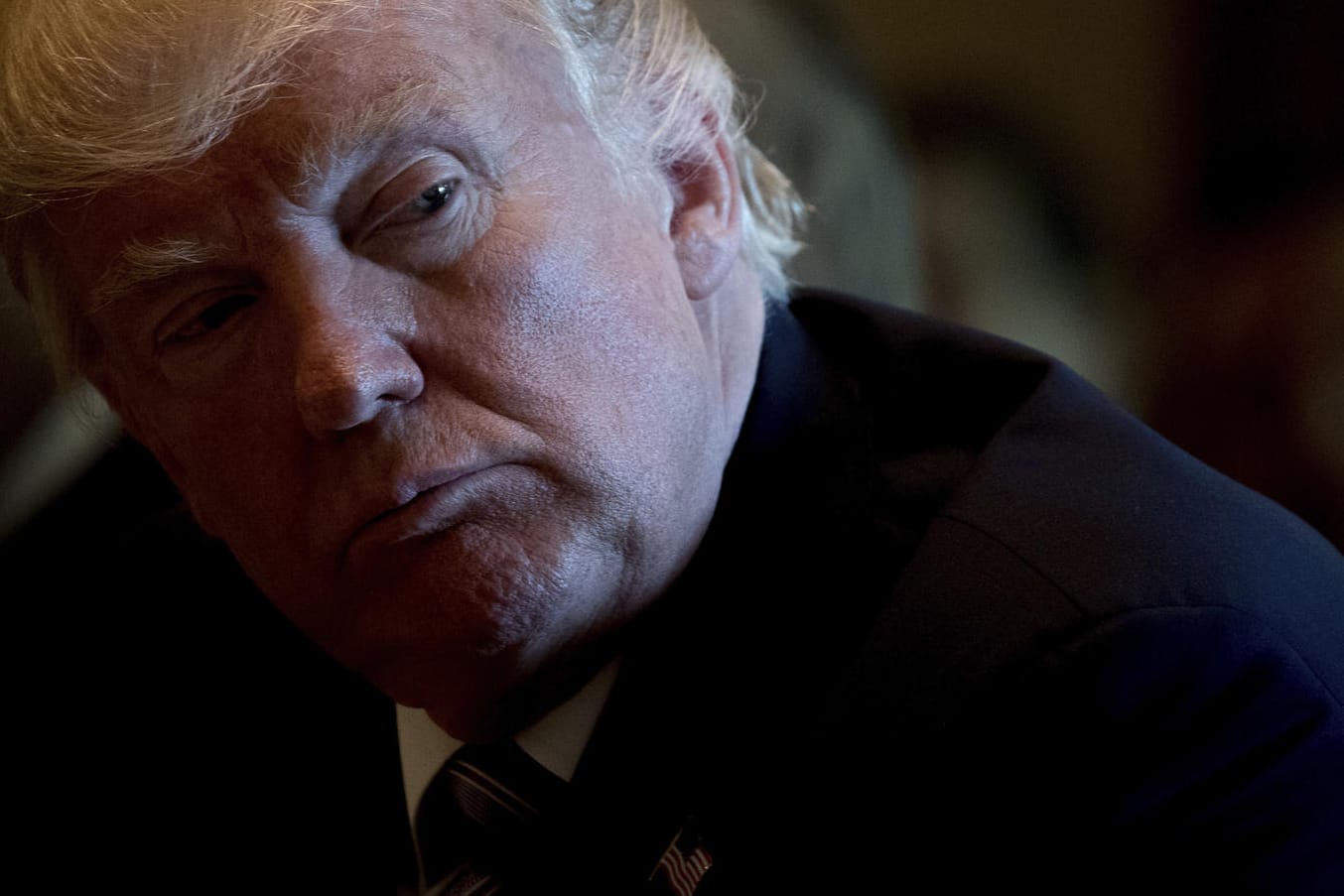 US-Präsident Donald Trump kann die neuen Russland-Sanktionen noch per Veto blockieren.